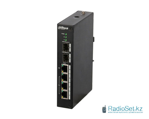 Коммутатор Dahua DH-PFS4206-4P-96